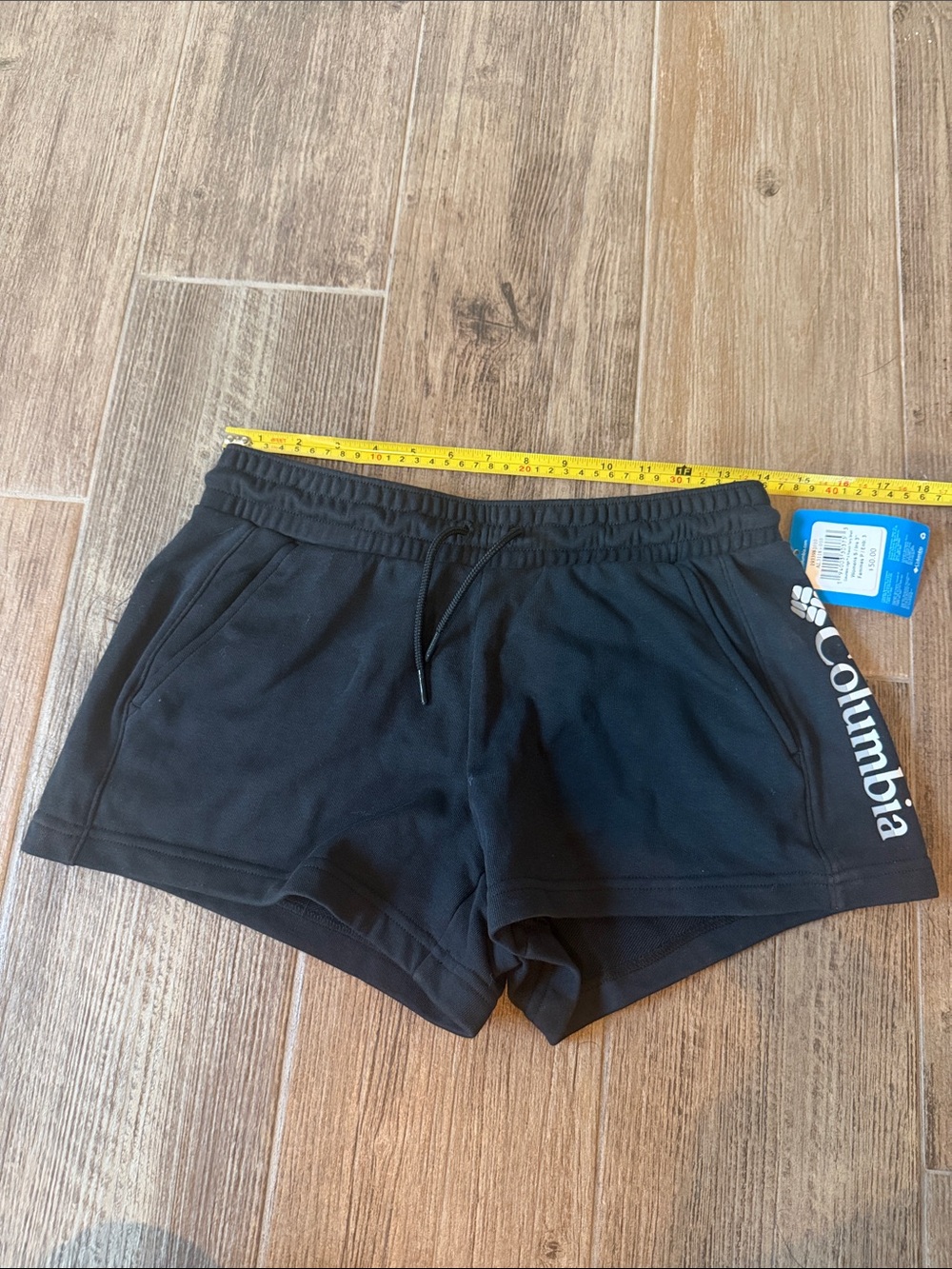 Columbia Black Women's Athletic Short with Logo